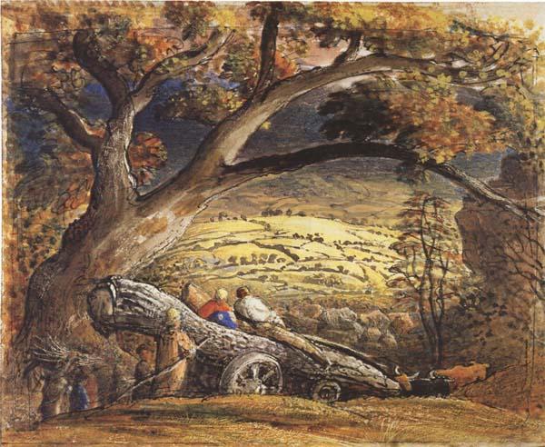 Samuel Palmer The Timber Wain France oil painting art